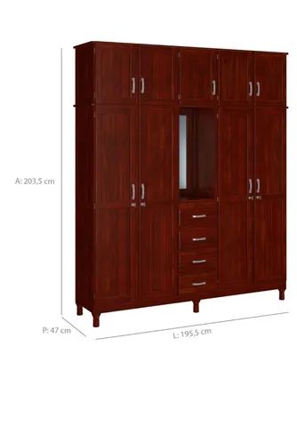 GUARDA ROUPA NOVO DE MADEIRA 