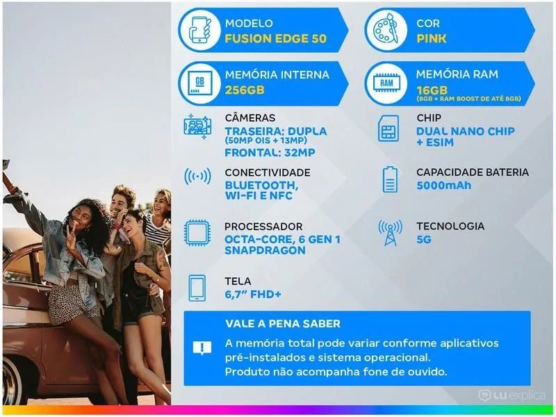 Smartphone Motorola Edge 50   - Foto 2