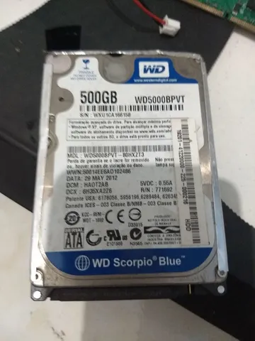 Disco Rígido Interno Western Digital Wd Scorpio Blue