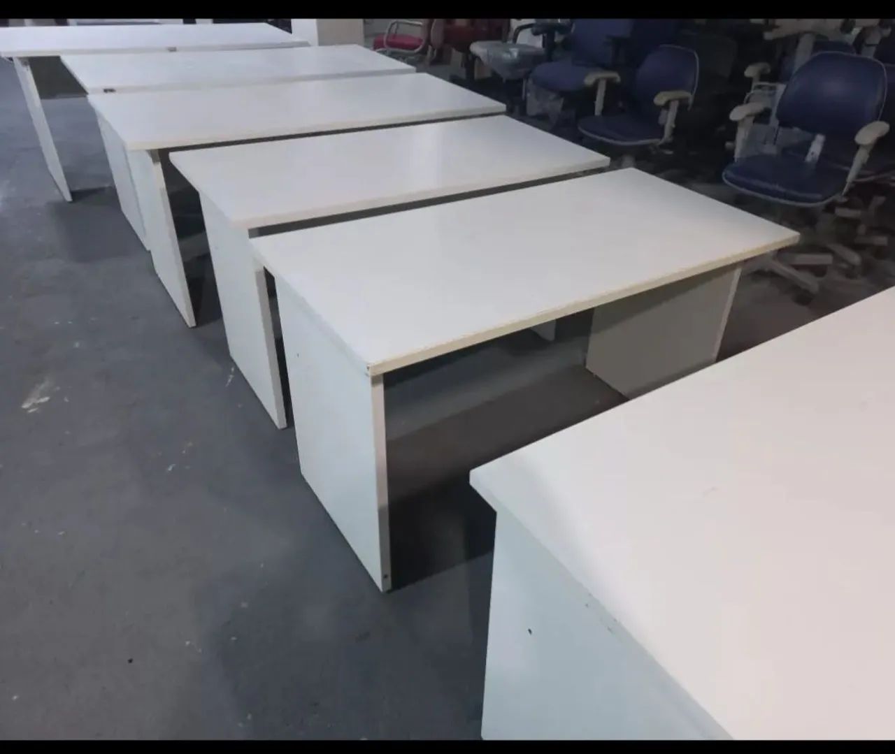 Mesa de Secretária Branca - Foto 4