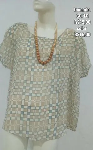 Blusas femininas tamanho GG lindas e maravilhosas