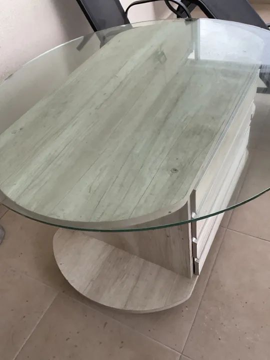 Mesa sem o  tampo de vidro  - Foto 2