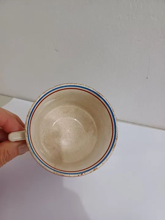 Xícara antiga de porcelana - Foto 5
