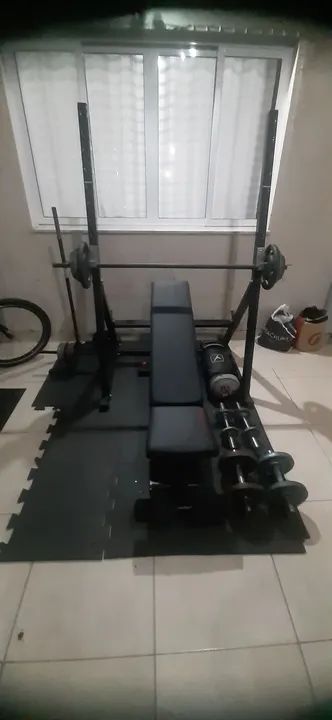 Rack de musculação completo - Foto 2