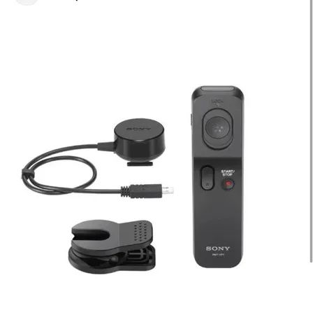 Comando de zoom in/ou  e rec  para câmeras Sony vários modelos  novo sem embalagem v - Foto 2