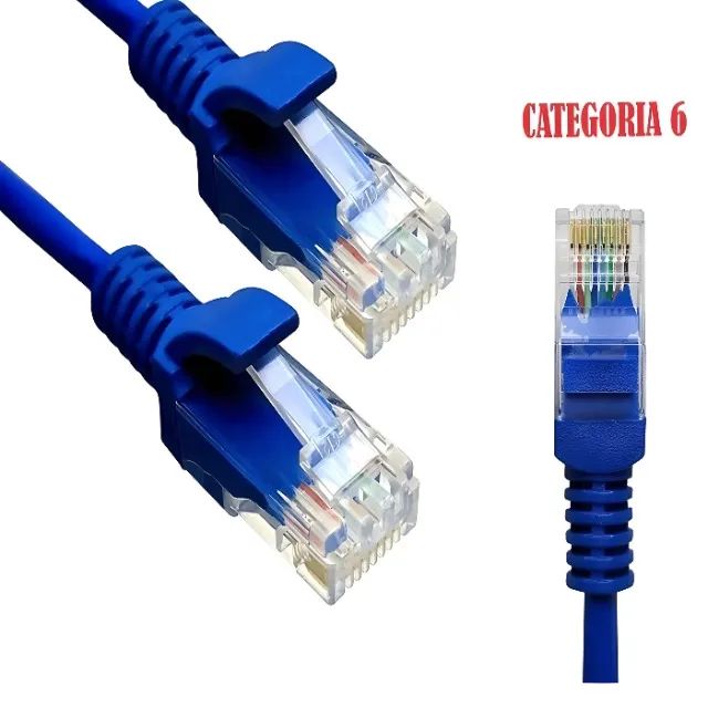 Cabo De Rede Cat6 10 Metros Ethernet Lan Giga - Foto 2