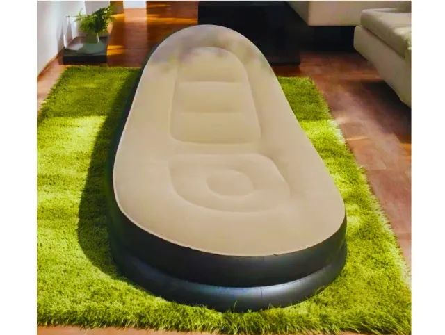 Poltrona Inflável Ultra Lounge Com Pufe - Foto 4