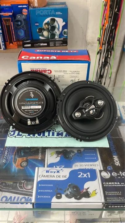 ALTO FALANTE 6 POLEGADAS TRIAXIAL ROADSTAR