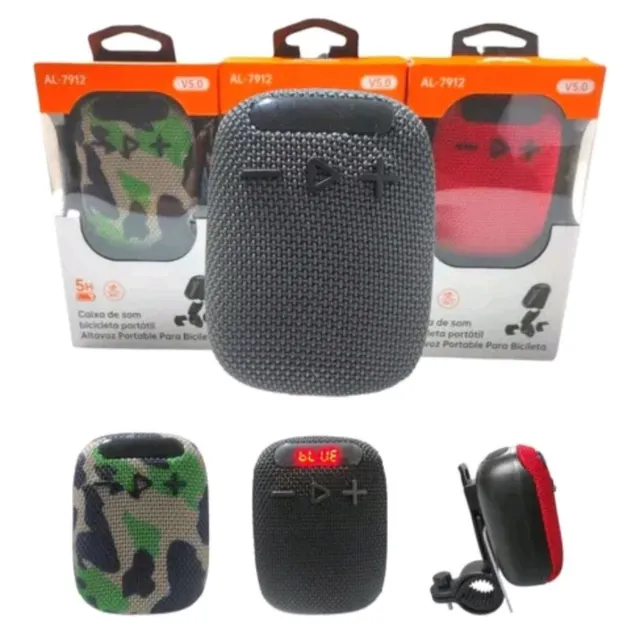 Caixa Bluetooth para moto e bike top com ipx6 resistente a água