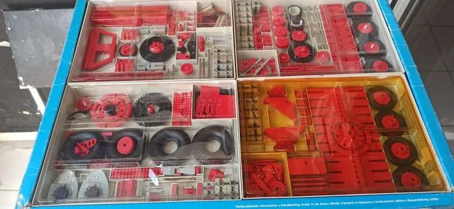 FISHER TECHNIK KIT 300 MODELOS ALEMÃO 1977 RARIDADE  - Foto 5
