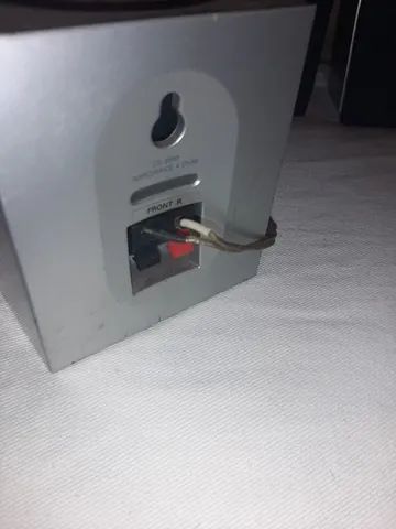 5 caixinhas do home theater da  philips  - Foto 2