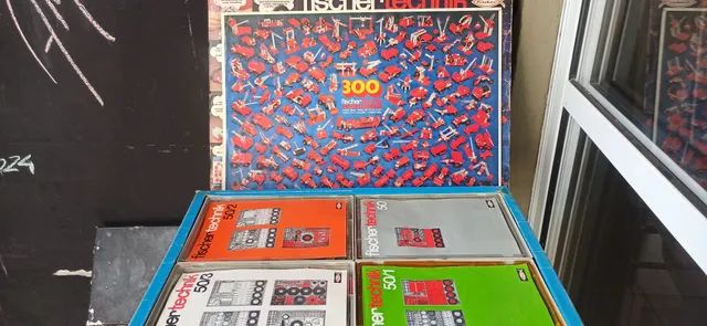 FISHER TECHNIK KIT 300 MODELOS ALEMÃO 1977 RARIDADE  - Foto 3