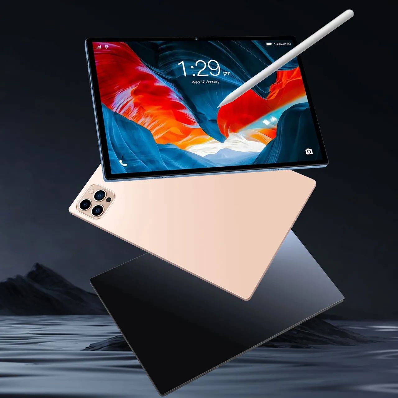 Tablet 10 polegadas 4GB RAM 64GB Novo Faz Ligação  - Foto 2