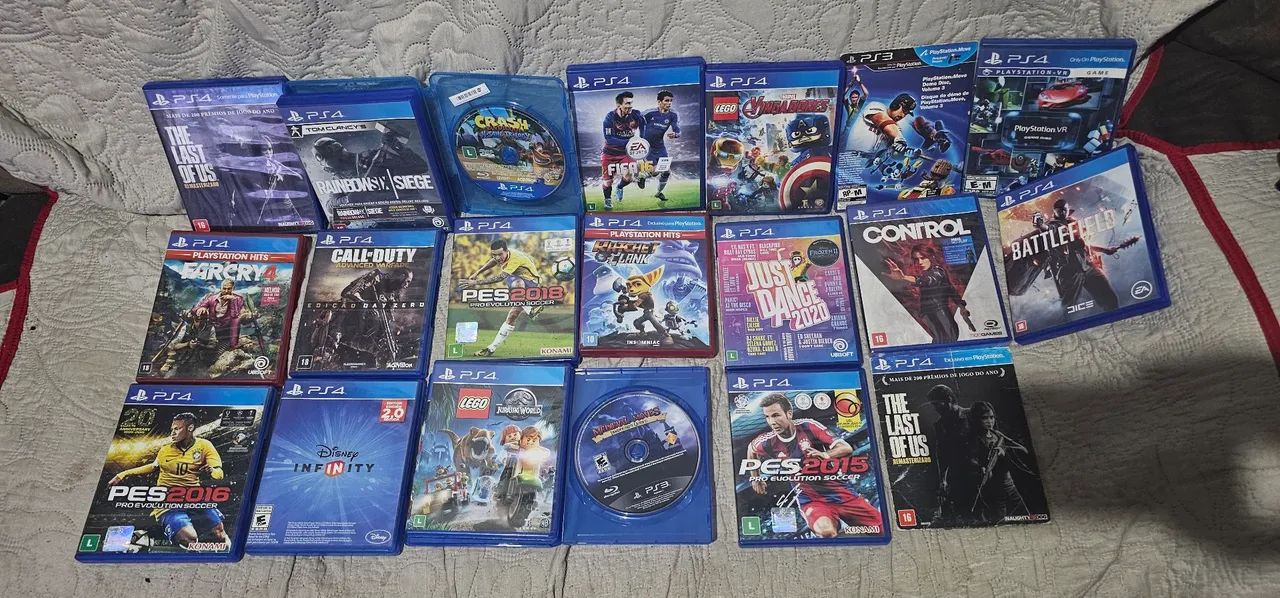 LOTE JOGOS PS3 SAO 20 JOGOS ORIGINAIS FUNCIONANDO PERFEITAMENTE PARA PS4 - Foto 2