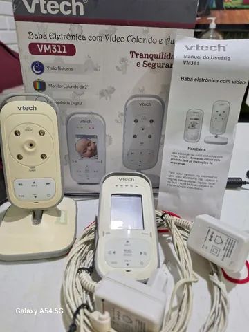 Babá Eletrônica Vtech VM311 Digital Branco - Foto 4