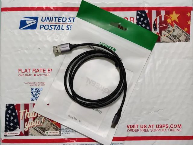 Novo<br>Cabo De Carregamento Rápido Ugreen USB-A Para USB-C - NEXT IMPORTADOS