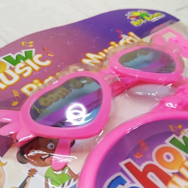 Piano Musical Com Oculos E Relogio Zb980 Artbrink - Foto 2