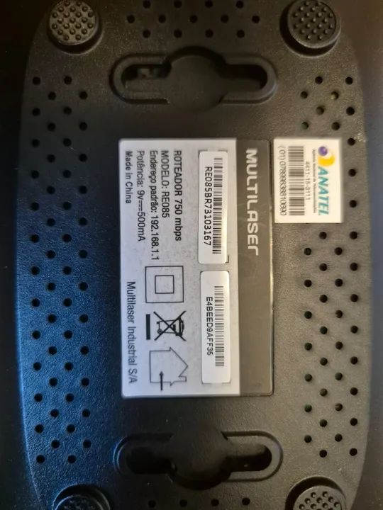 Roteador Multilaser | Modelo: RE085 | Preto | Bivolt 100v/240 V| - Foto 2