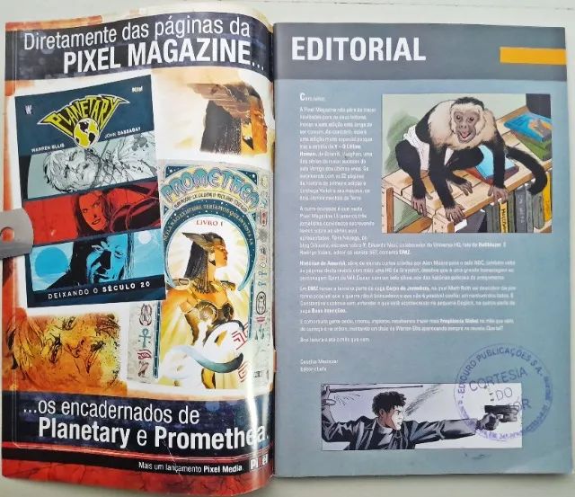 Monstro do Pântano (Abril) nº 14, Pixel Media Magazine nºs 3 e 16 - R$ 10,00 cada. - Foto 5