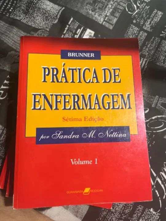Livro Brunner Enfermagem 3 volumes