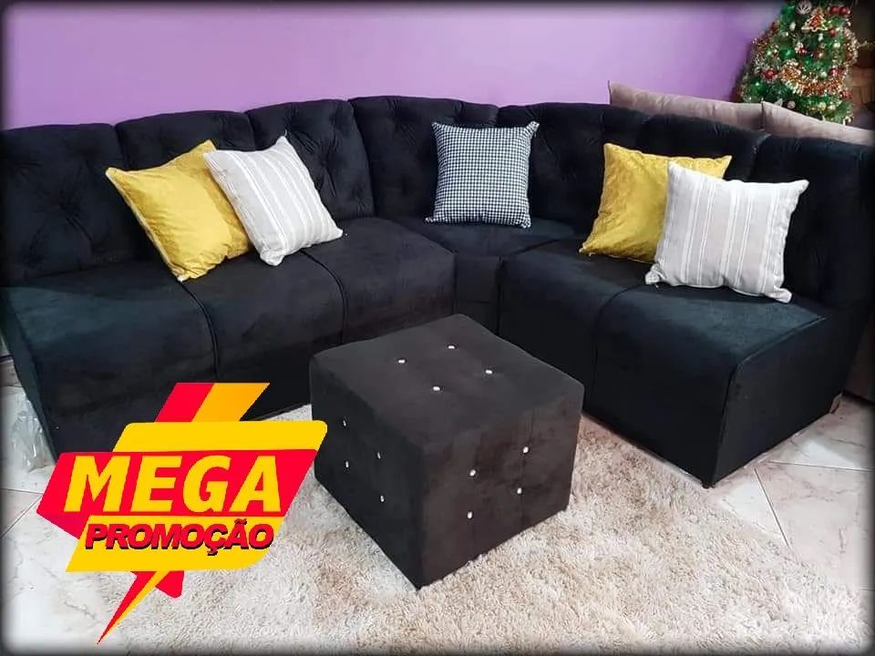SOFA DE CANTO NOVO FRETE GRÁTIS 64861553038211123