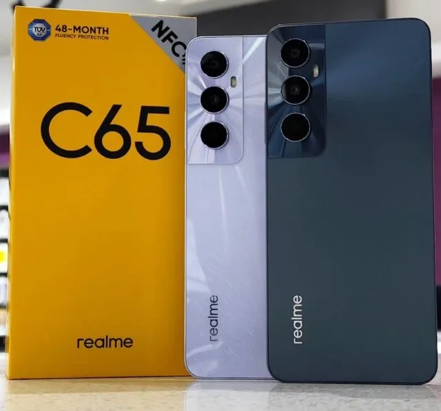 Celular Lançamento Realme C65 Nfc 128+06 Novo Lacrado Global Entregamos