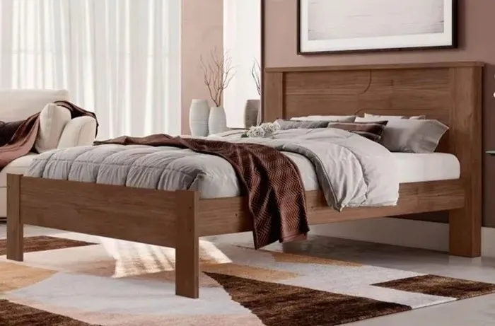 Cama Casal Tamanho Padrão Opção de Acabamento. Produtos Novos Direto de Fábrica.