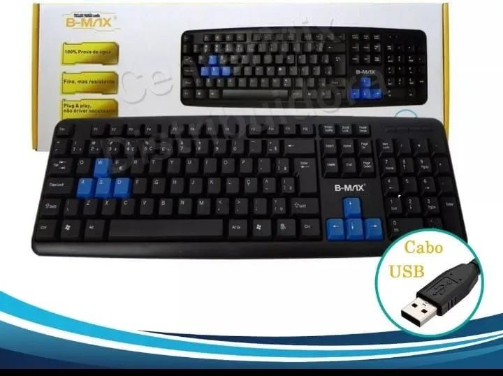 Teclado padrão com função Gamer Promoção 