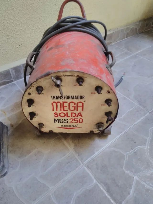 Solda elétrica mega solda 250 amp - Foto 4