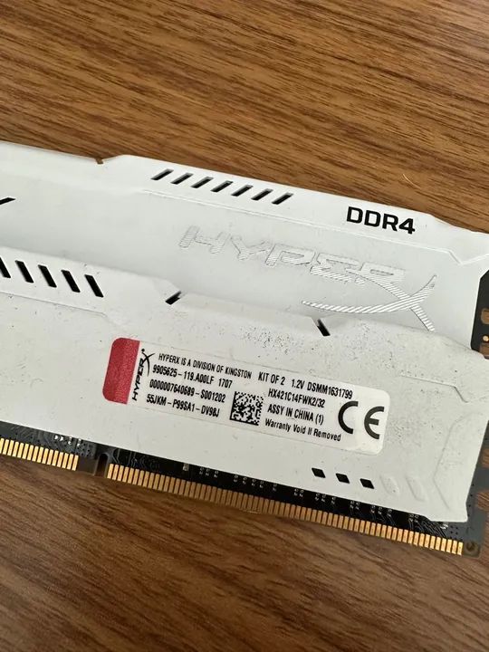 Memória RAM HyperX DDR4 16GB 2666MHz - Foto 4