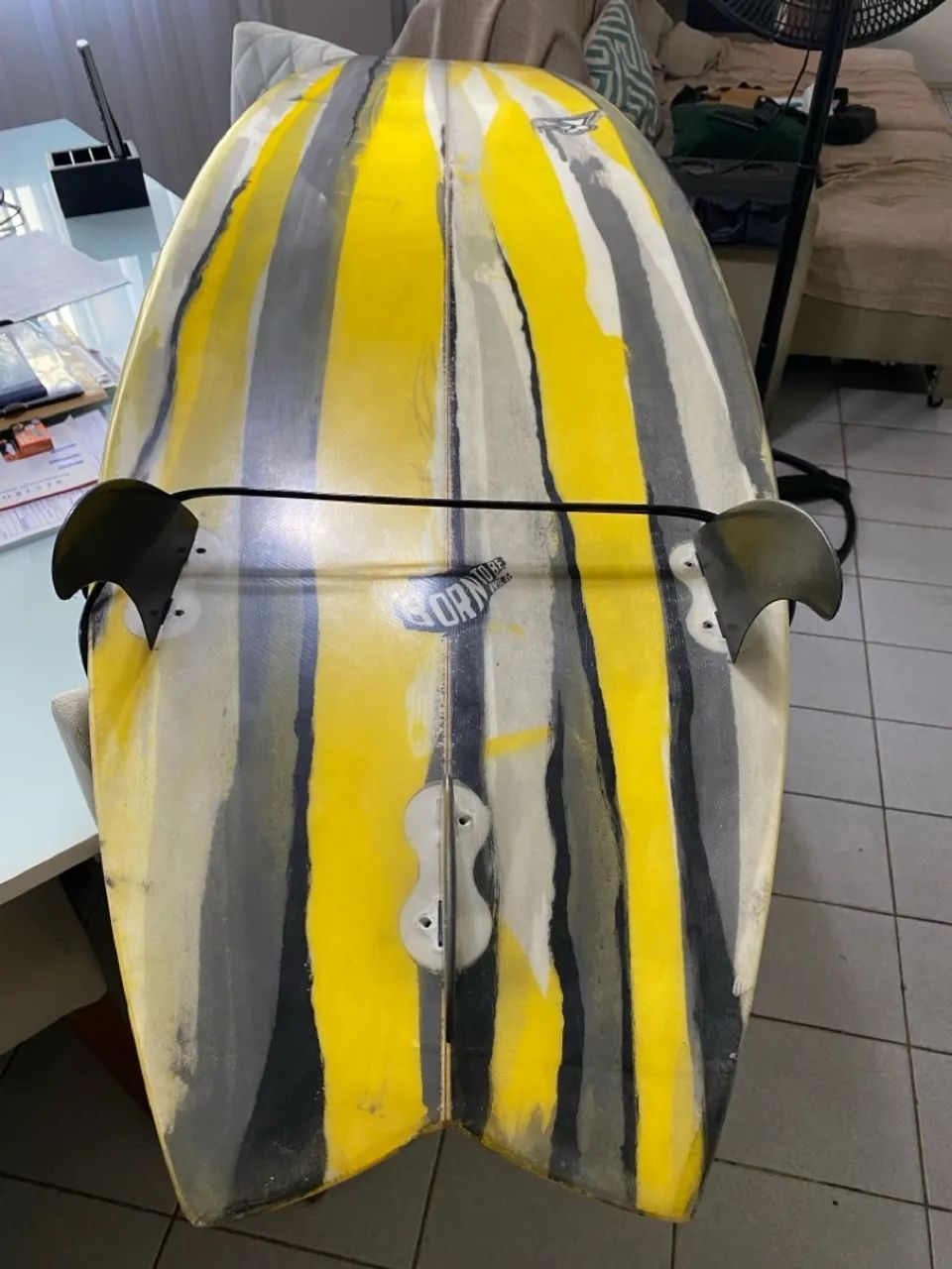 Prancha de surf KL epoxi zero completinha - Foto 4