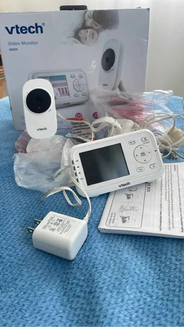 Babá Eletrônica Vtech com Vídeo Monitor