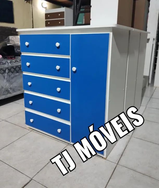 CÔMODA SAPATEIRA 5 GAVETAS--57