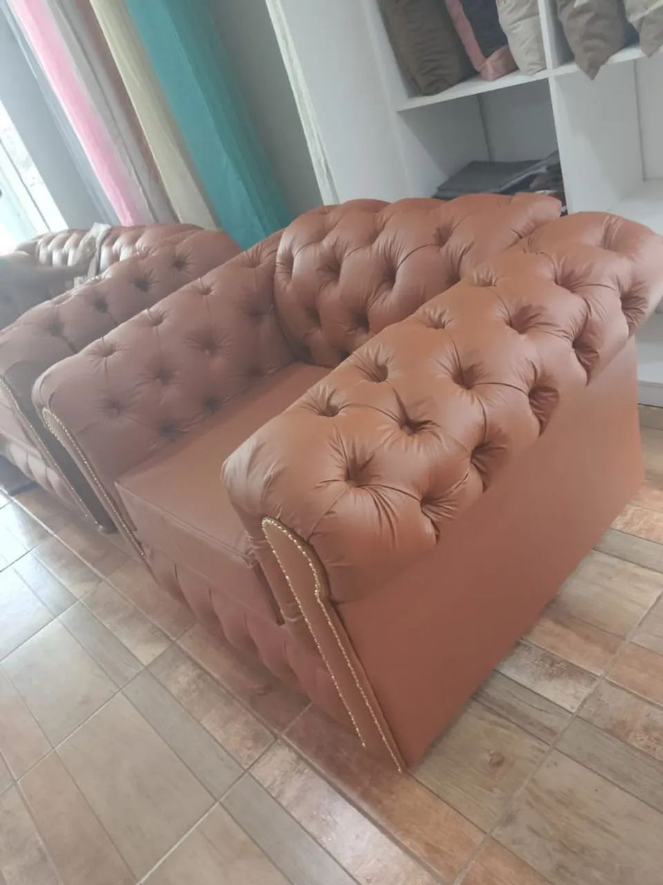 Poltrona chesterfield  - Foto 4