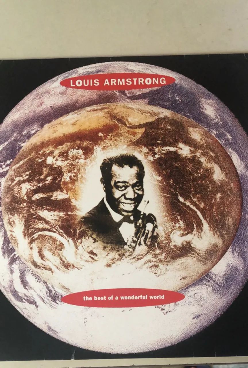 Disco de vinil original Louis Armstrong - The Best of a Wonderful