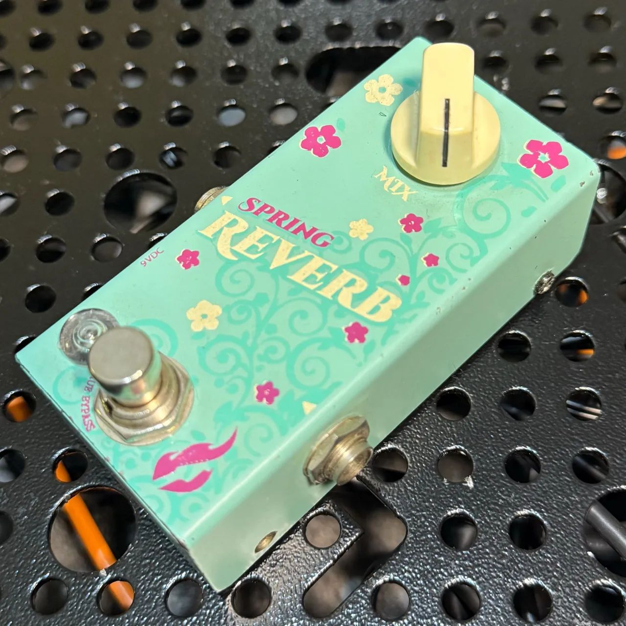 Pedal Spring Reverb Fire Custom Shop - Instrumentos musicais