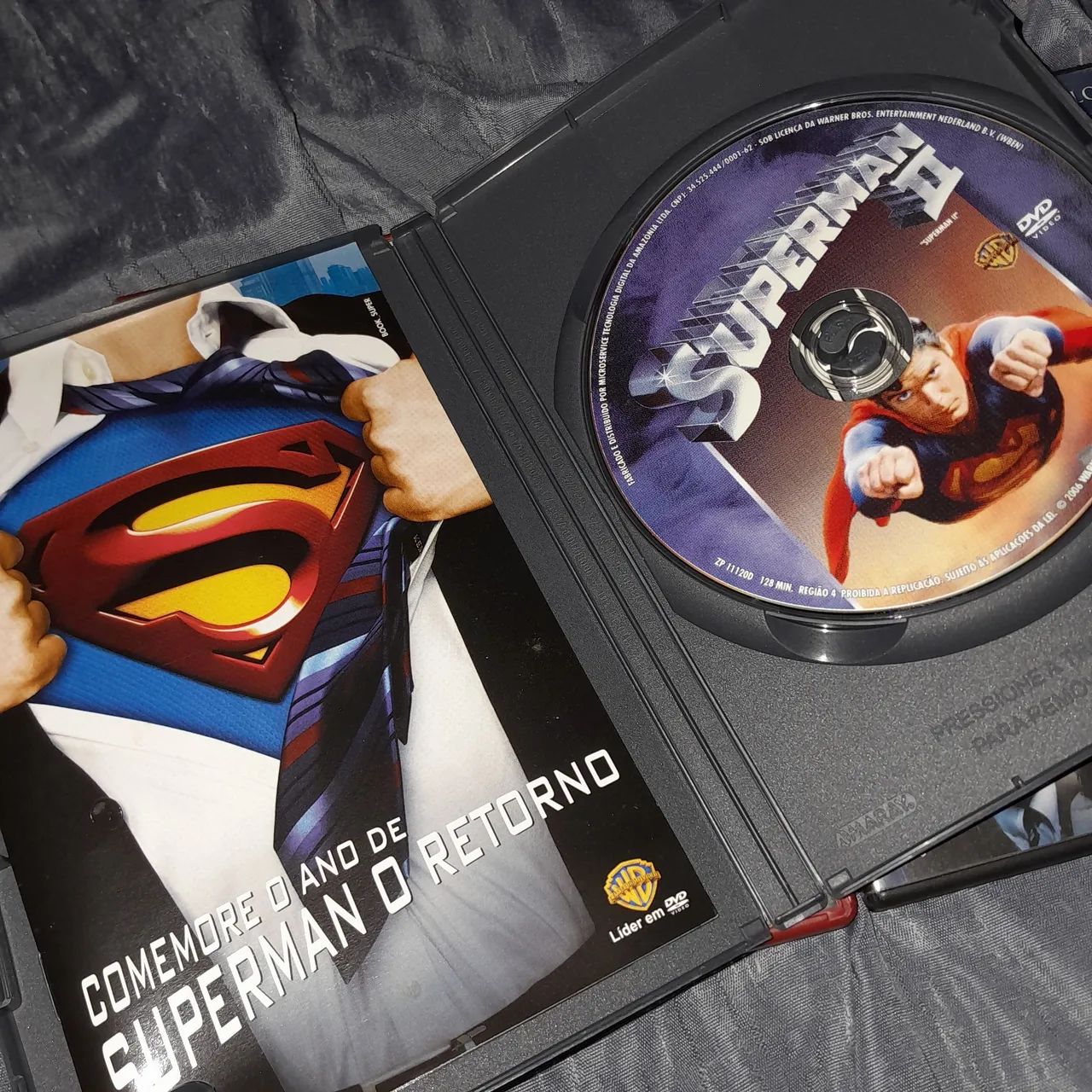 Dvd superman o filme,2 e o retorno - Foto 2