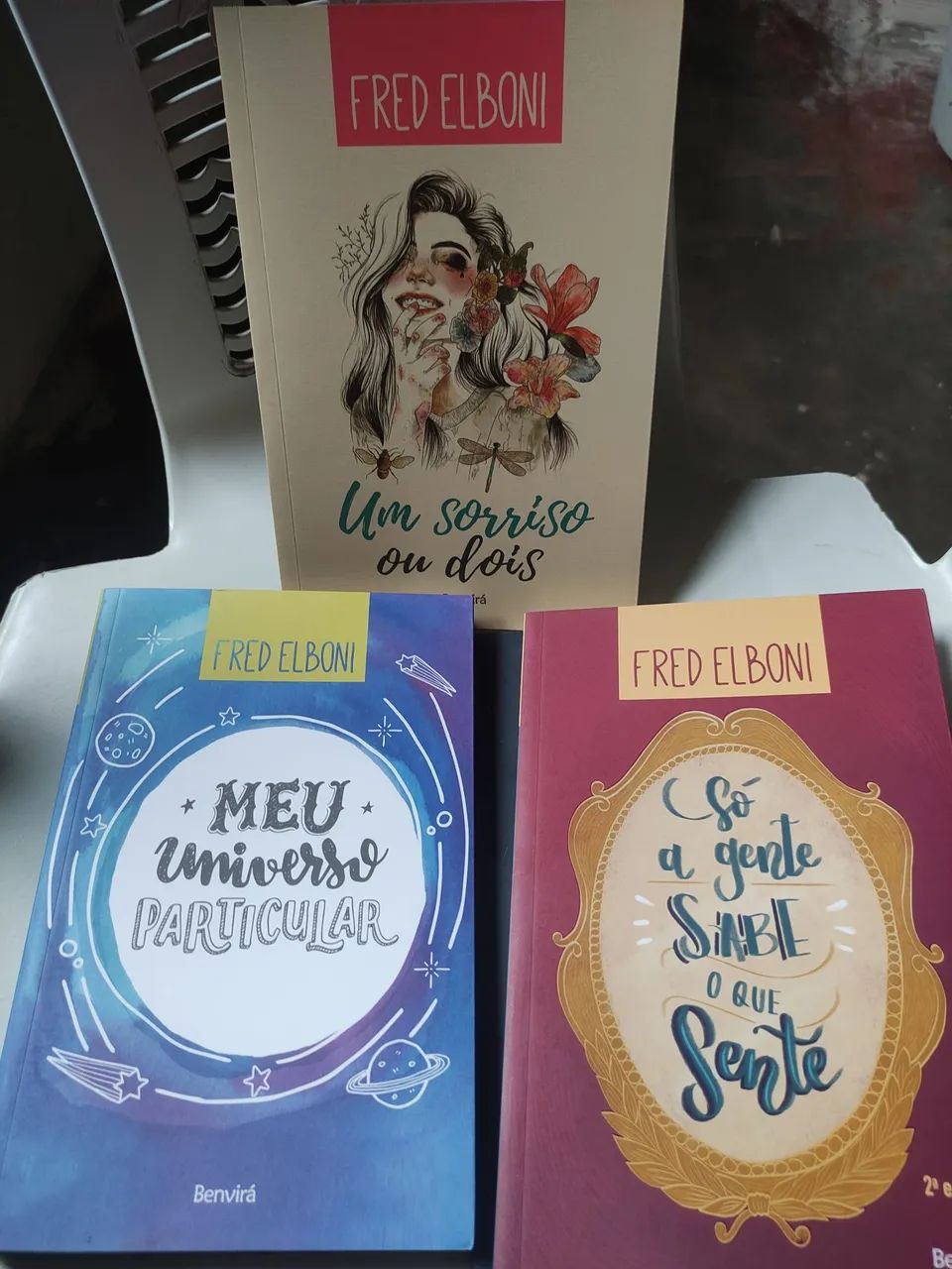 Fred Elboni Box com 5 Livros e Caderneta Exclusiva original do Box - livros para mulheres  - Foto 3