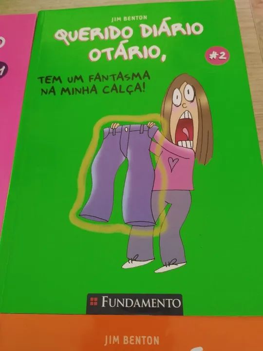 Livros _ coleção QUERIDO DIÁRIO OTÁRIO (vol. 01 ao 04)- excelente estado  - Foto 3