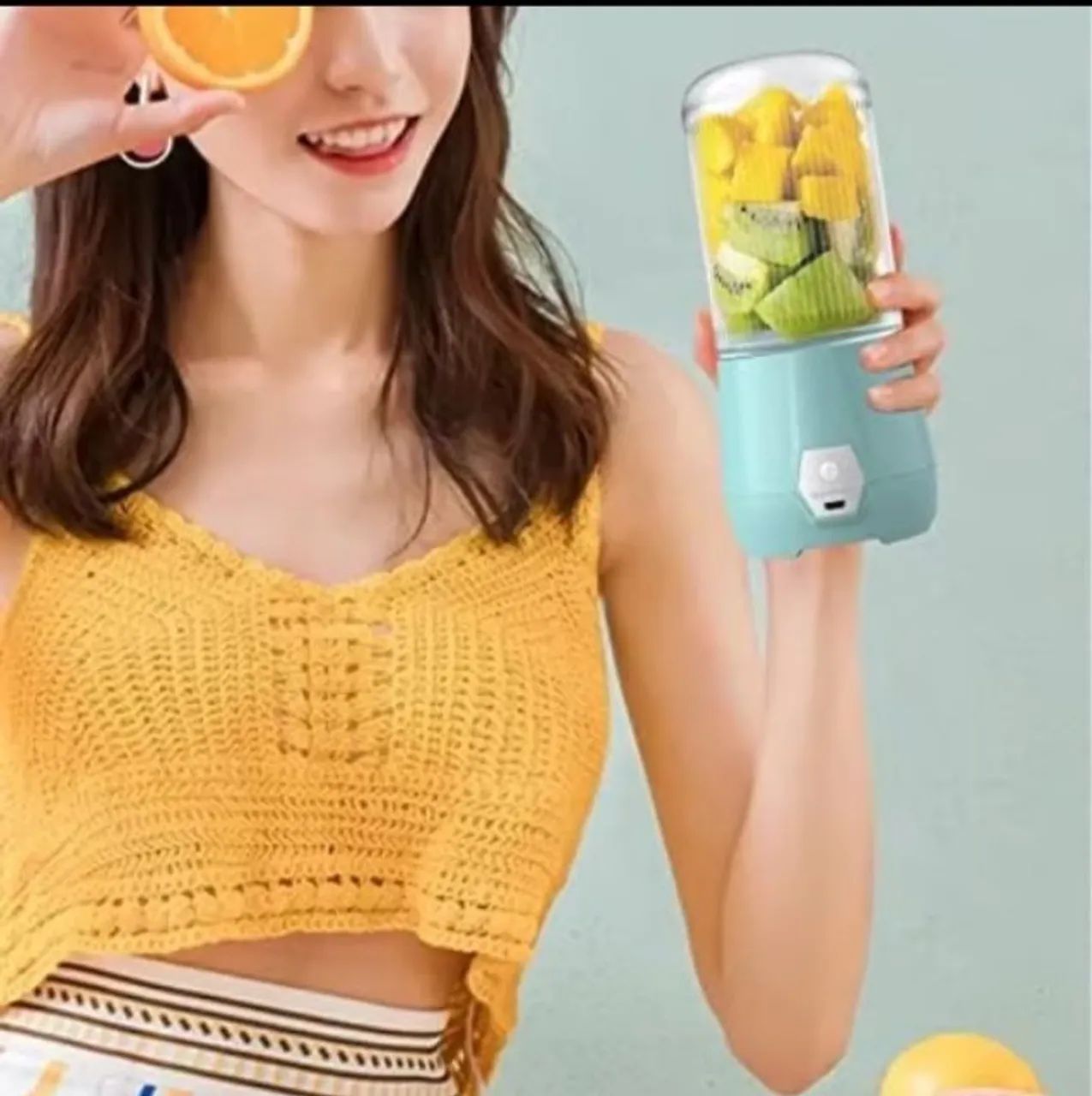 Liquidificador Portátil para Sucos e Smoothies sem fio, Recarregável  - Foto 3