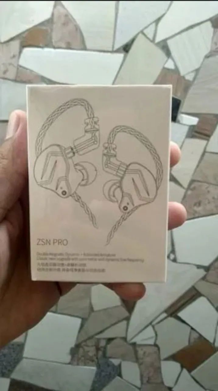 Fone KZ ZSN PRO lacrado