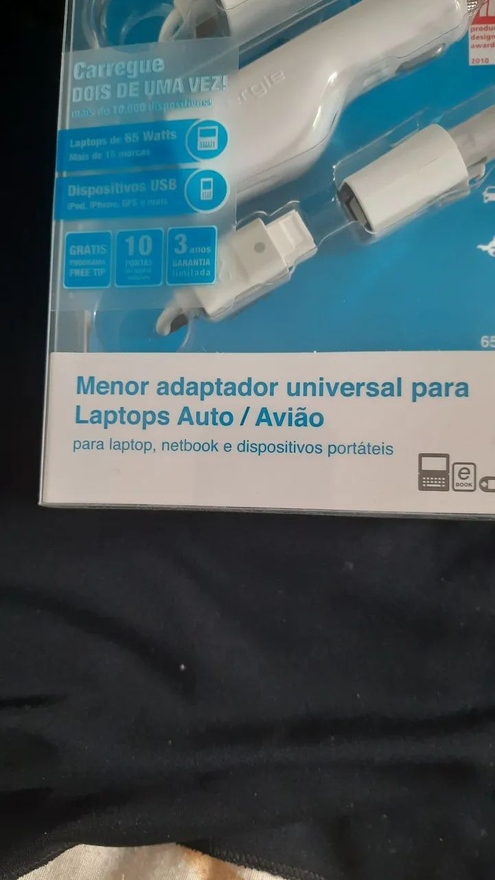 Carregador universal mini 65w inergie lacrado  - Foto 6