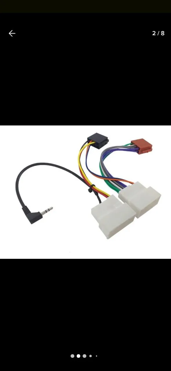 Adaptador de Som Chicote Kia / Hyundai 2010 2019 Com Iso + Volante Pioneer