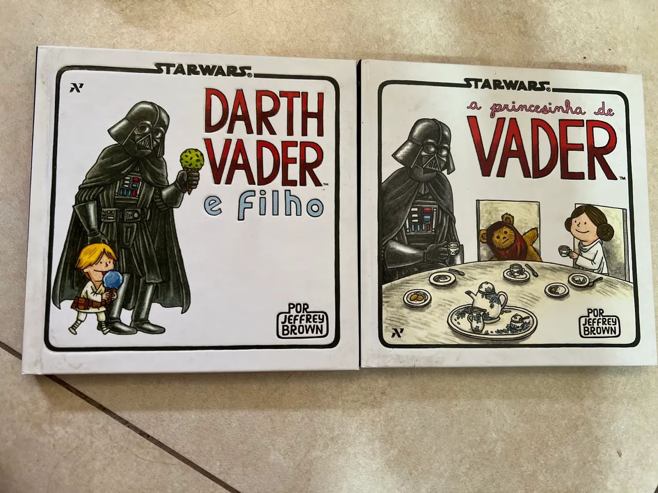 4 Hq Quadrinho de Star Wars: 2 vol Academia Jedi, Darth Vader e filho, princesinha - Foto 6