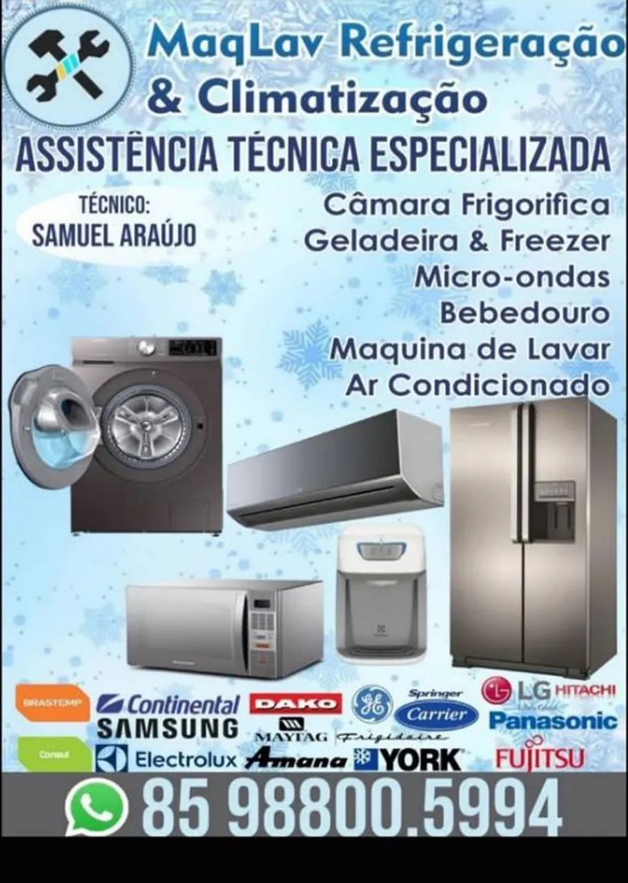 Conserto de Máquinas Lava e Seca