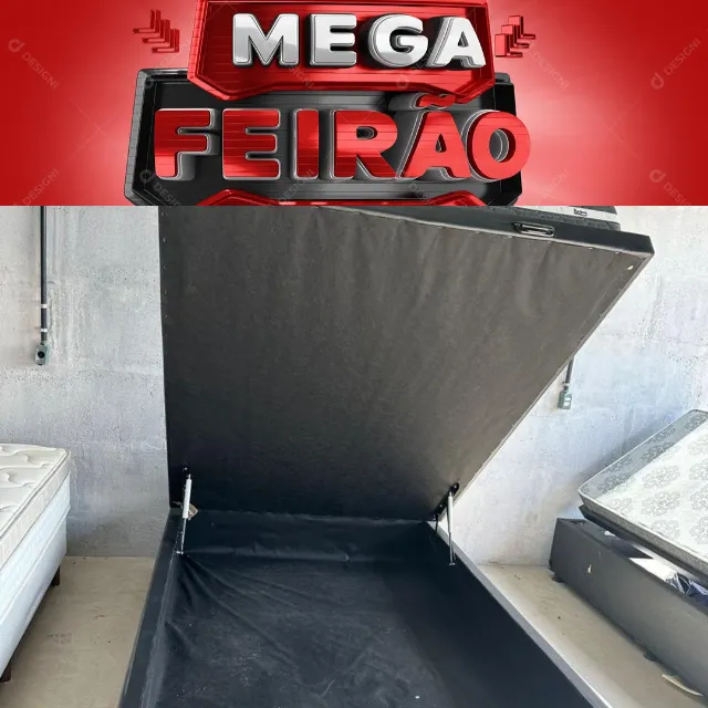Base bau casal promoção de ano novo