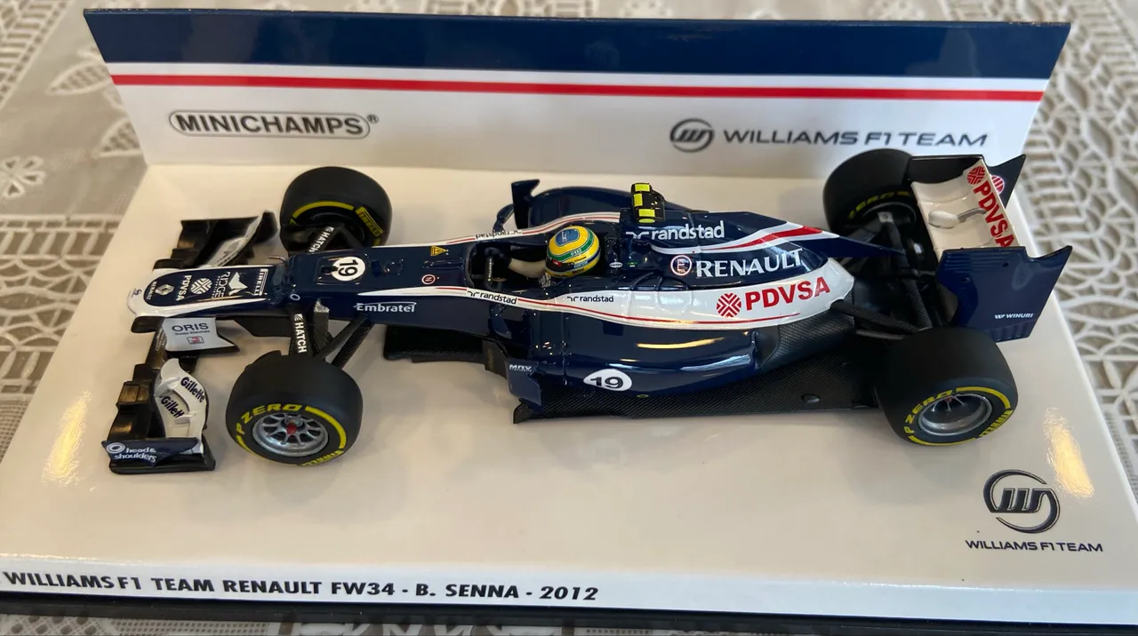 Minichamps Kart Paris Bercy 1993 - Ayrton Senna 1:18 - Hobbies e