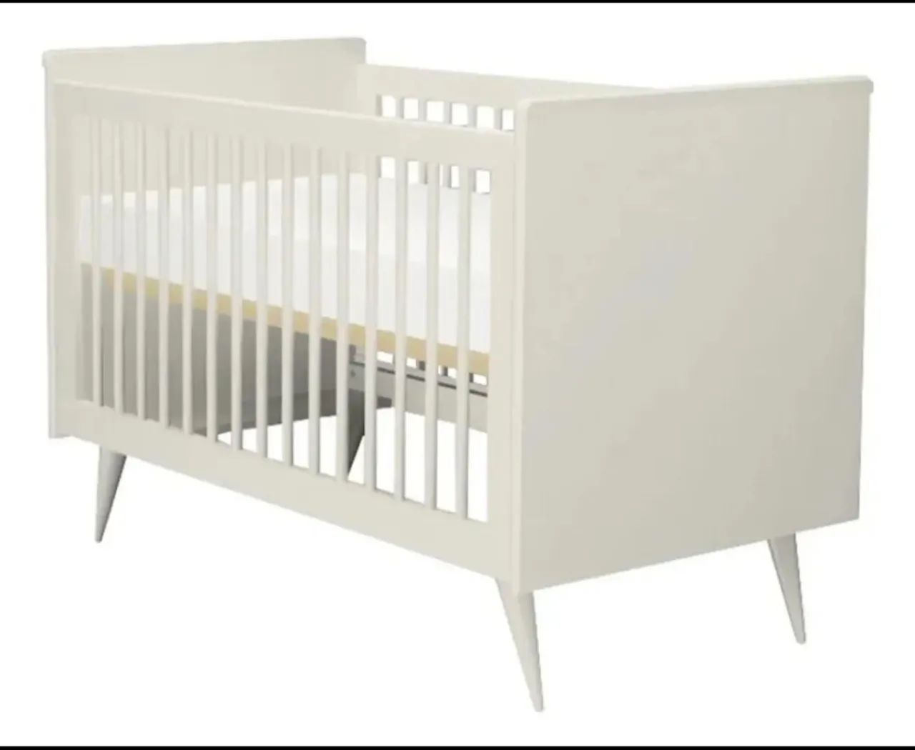 Berço cama viena branco fosco