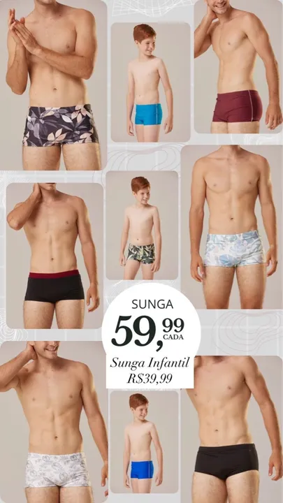 SUNGA MASCULINA