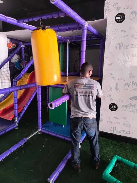 Kid play brinquedão desmontagem, montagem e montagem de eventos em shoppings  - Foto 5